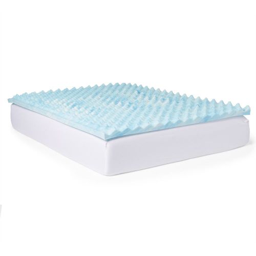  Slumber Solutions Gel Big Bump 3-inch Memory Foam Mattress Topper