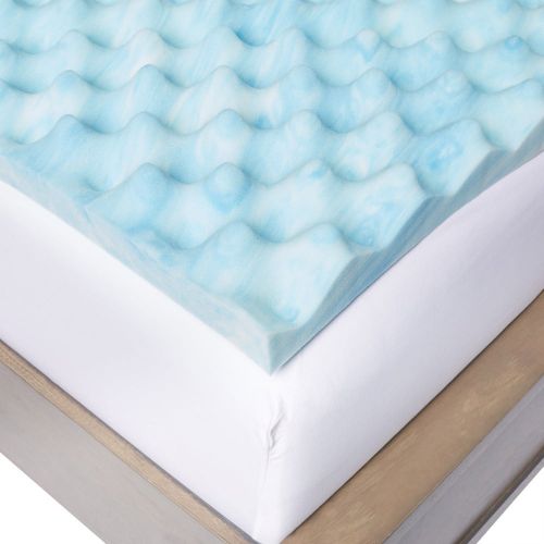  Slumber Solutions Gel Big Bump 3-inch Memory Foam Mattress Topper