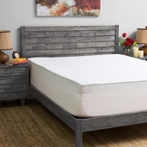  Slumber Solutions Gel Big Bump 3-inch Memory Foam Mattress Topper with Cover