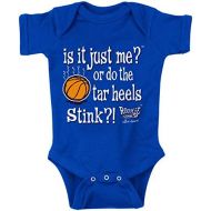 Smack Apparel Duke Basketball Fans. is It Just Me or Do The Tar Heels Really Stink?! Onesie (NB-18M) OR Toddler Tee (2T-4T)