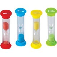 Small Sand Timers Combo Pack 1 Each by TEACHER CREATED RESOURCES