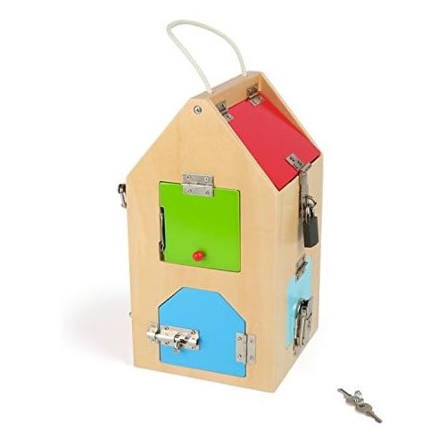  ToyMarket Legler House of Locks Preschool Learning Toy