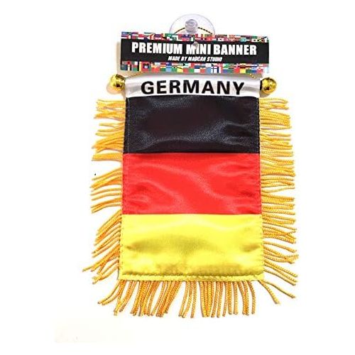  Small German flag for automobile Home Office cars German Flag Small flag of Germany automobile car suv truck or Home or Office design