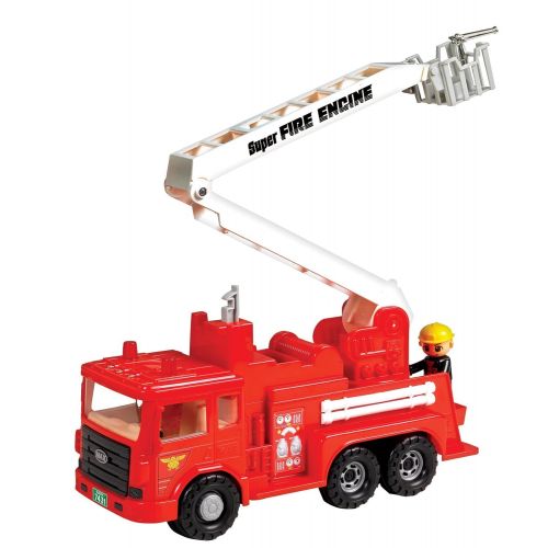  Small World Toys Vehicles - Fire Engine - Friction Powered