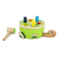 Small Foot Wooden Toys Small Foot Wooden Turtle Hammering Game - Toy Designed for Kids, Ages 18 Month & Up