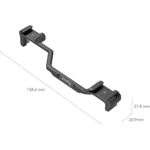  SmallRig Dual Cold Shoe Mount Plate for Sony a6700