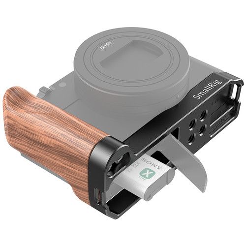  SmallRig L-Shaped Wooden Grip for Select Sony Cameras