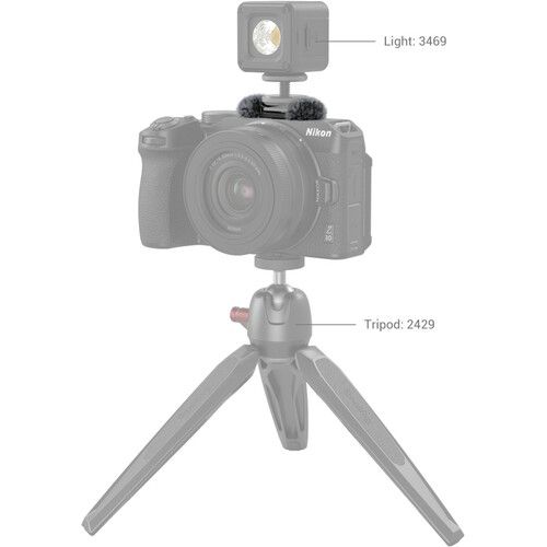  SmallRig Fuzzy Windbuster with Shoe Mount for Nikon Z30