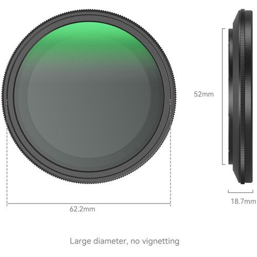  SmallRig MagEase 52mm Magnetic VND Filter (ND2 to ND32)