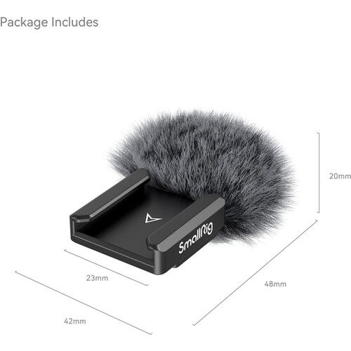  SmallRig Furry Windscreen for Panasonic Lumix S5 II & S5 IIX