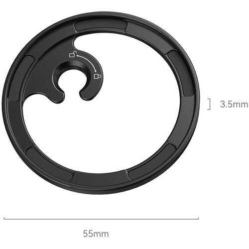  SmallRig 52mm Magnetic Filter Adapter Ring for M Series Lenses