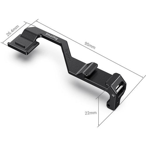  SmallRig Right-Side Shoe Mount Relocation Plate for Sony a6600 Mirrorless Camera