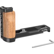 SmallRig L-Shape Wooden Grip with Cold Shoe for Sony ZV1 Digital Camera