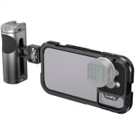 SmallRig Mobile Video Cage Kit with Single Handle for iPhone 14 Pro