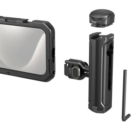  SmallRig Mobile Video Cage Kit with Single Handle for iPhone 15 Pro