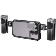 SmallRig Mobile Video Cage Kit with Dual Handles for iPhone 14 Pro Max
