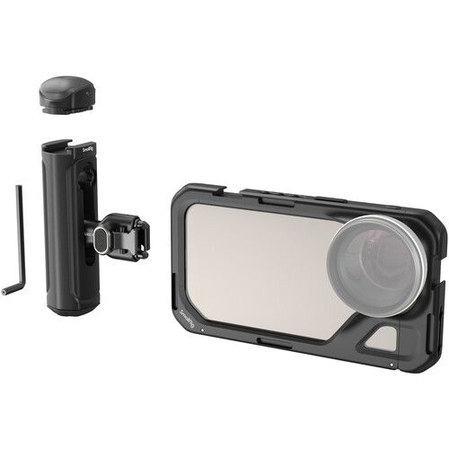  SmallRig Mobile Video Cage Kit with Dual Handles for iPhone 15 Pro