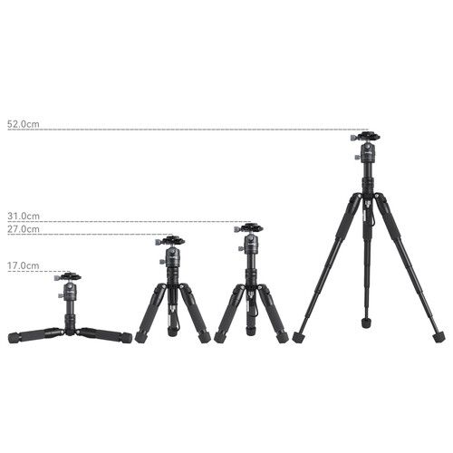  SmallRig VT-20 Aluminum Mini Tripod with Ball Head