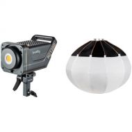 SmallRig RC120D Point-Source Video Light & RA-L90 Lantern Softbox Kit
