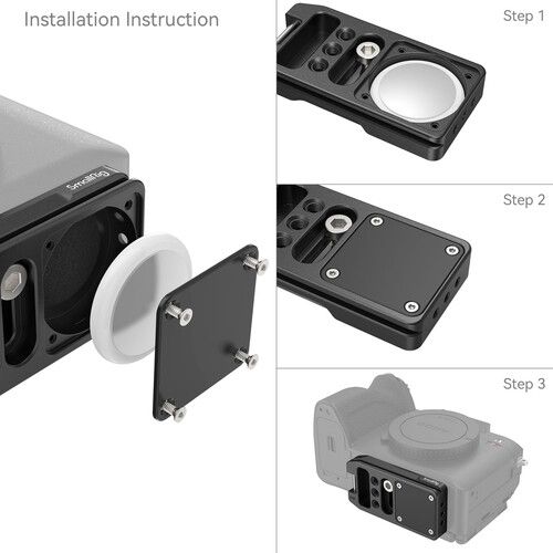  SmallRig MD4150 Arca-Type Quick Release Plate for AirTag