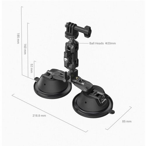  SmallRig Dual Suction Cup Camera Mount SC-2K