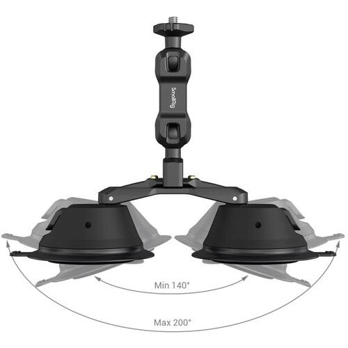  SmallRig Dual Suction Cup Camera Mount SC-2K