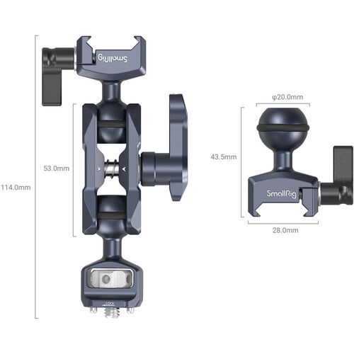  SmallRig Magic Arm with Dual Ball Heads (1/4