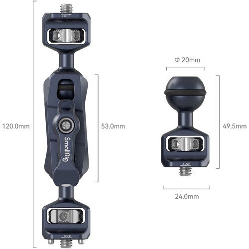  SmallRig Magic Arm for Sony FX6/FS5/FS5 II (4.7