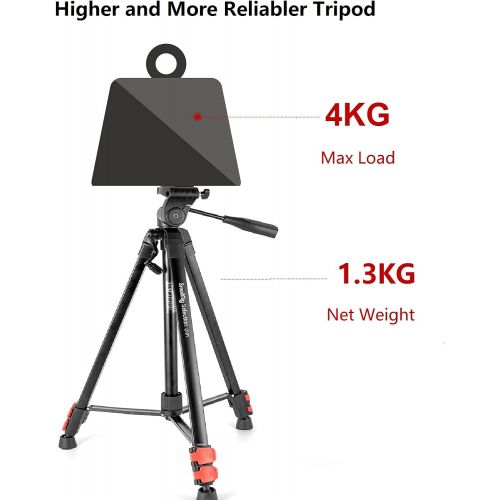  SmallRig Selection 61.8” Camera Tripod with Travel Bag,Cell Phone Tripod with Wireless Remote and Phone Holder, Lightweight Aluminum Travel Tripod Fit for Nikon, for Canon, DSLR Ca