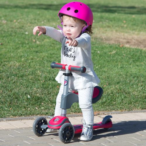  SmarTrike T1 Scooter with seat by smarTrike - Pink, 15M+