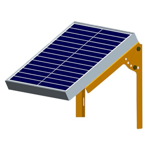  Smarkey 20W 12V Mono Solar Panel with Stainless Mounting Brankets for 12v Battery Charging