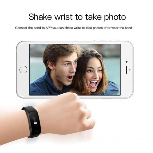  Smart Bracelet LL-Heart Rate Smart Wristbands Touch Bracelet Bluetooth Passometer Sports Fitness Tracker for iPhone Andriod Phone