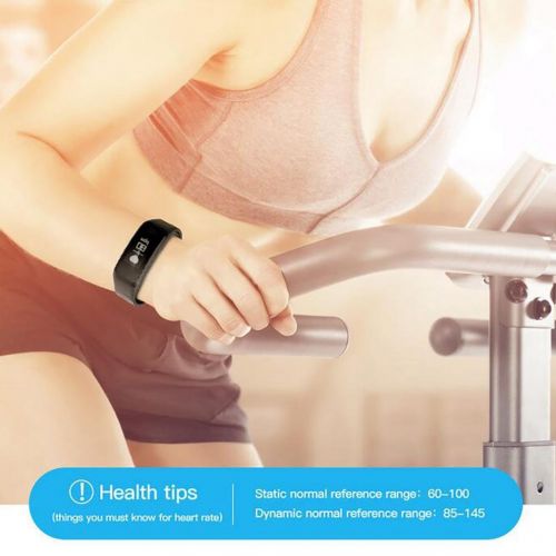  Smart Bracelet LL-Heart Rate Smart Wristbands Touch Bracelet Bluetooth Passometer Sports Fitness Tracker for iPhone Andriod Phone