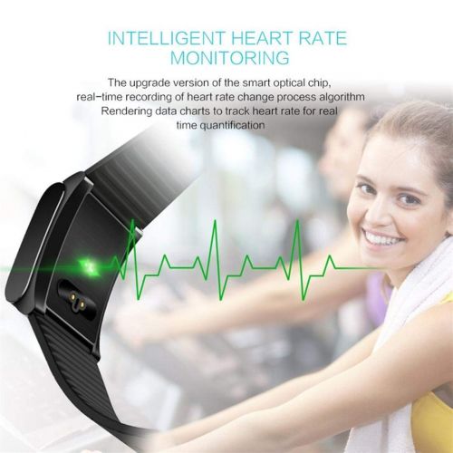  Smart Bracelet Tx Fitness Tracker with Heart Rate Blood Pressure Monitor, Waterproof Sports Smart Watch, Bluebooth, Activity Tracking Watch for Kids Women and Men