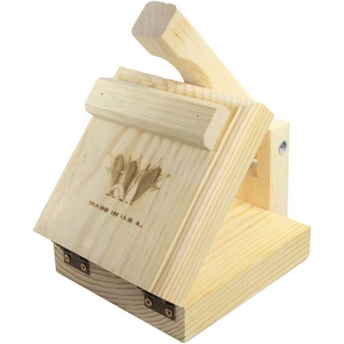  [아마존베스트]Smart Cook Tortilla Press 7.5 Inch Authentic Traditional Wood Tortilla Maker