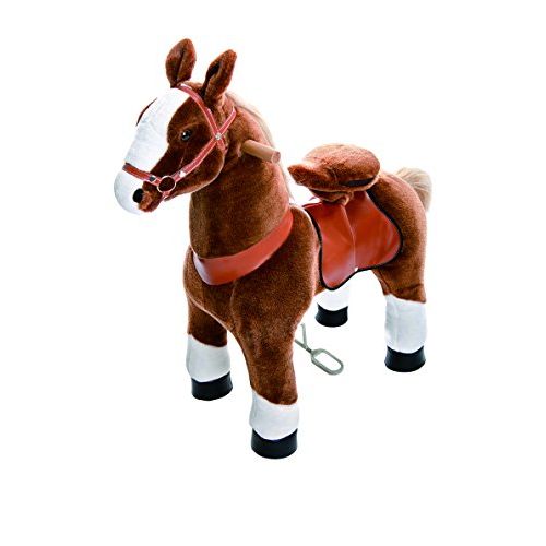  Smart Gear Pony Cycle Chocolate, Light Brown, or Brown Horse Riding Toy: 2 Sizes: Worlds First Simulated Riding Toy for Kids Age 3-5 Years Ponycycle Ride-on Small