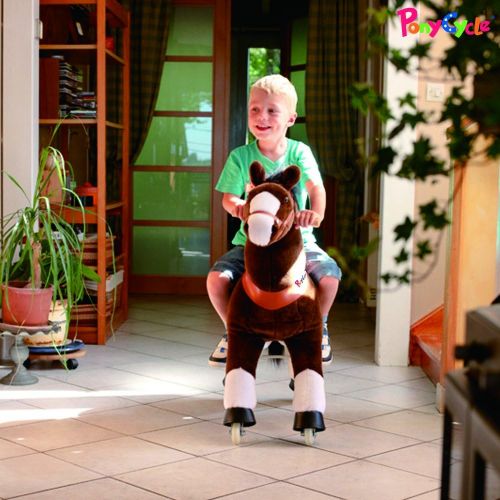  Smart Gear Pony Cycle White Unicorn Ride on Toy: 2 Sizes: Worlds First Simulated Riding Toy for kids Age 4-9 Years Ponycycle ride-on medium