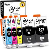 Smart Ink Compatible Ink Cartridge Replacement for HP 902 XL 902XL (2 Black XL & C/M/Y XL 5 Combo Pack) to use with Officejet Pro 6978 6968 6974 6975 6960 Officejet 6951 6954 6956