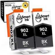 Smart Ink Compatible Ink Cartridge Replacement for HP 902XL 902 XL (2 Black, Combo Pack) to use with OfficeJet Pro 6978 6968 6970 6975 6960 OfficeJet 6962 6958 6950 6954 6951 6956