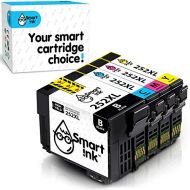 Smart Ink Remanufactured Ink Cartridge Replacement for Epson T252 252XL 252 XL (Black & C/M/Y 4 Combo Pack) to use with Workforce WF-3620 WF-3640 WF-7110 WF-7210 WF-7610 WF-7620 WF