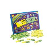 Smart Kids UK Didax Chunks The Incredible Word Building Game, Green and Yellow, Set of 140