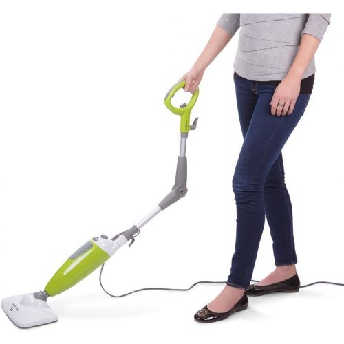  [아마존베스트]Smart Living Steam Mop Plus,White and Green