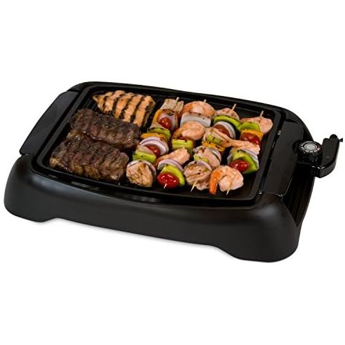  Smart Planet SIG1 Indoor Smokeless BBQ Grill, Black