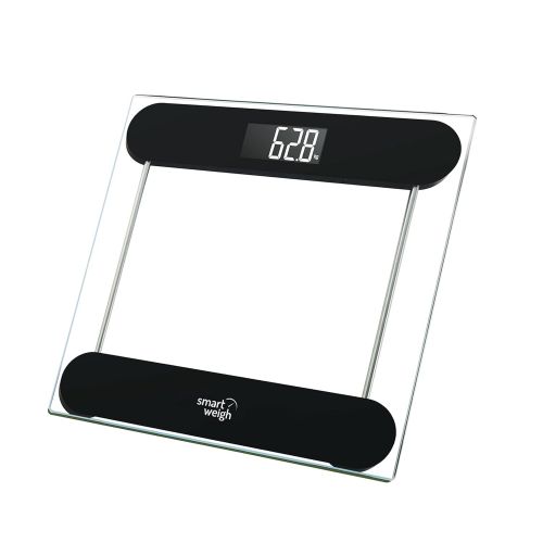  Smart Weigh Precision Digital Vanity/Bathroom Scale, Smart Step-On Technology, Tempered...