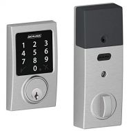 Smart home (New Model) Schlage Connect Century Touchscreen Deadbolt with Z-Wave Technology and Extra Key (Satin Chrome)