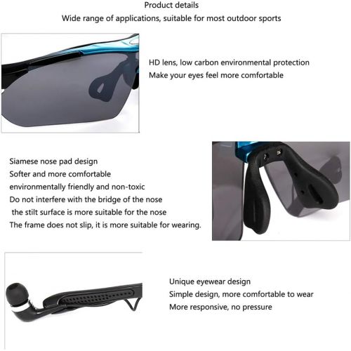 [아마존베스트]Smart product Smart Bluetooth Headset Glasses, Detachable Outdoor Car Universal HD Polarized Sunglasses for Driving, Outdoor Fishing, Travel ZDDAB