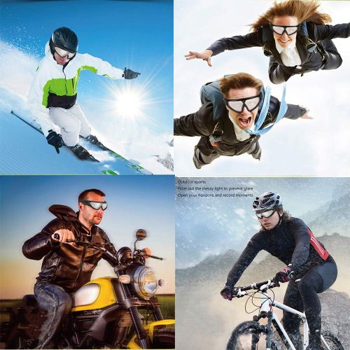  Smart product 5 megapixel HD Sports Camera Goggles, Outdoor Sports Cycling Sunglasses HD 1080P Video Camera Glasses ZDDAB