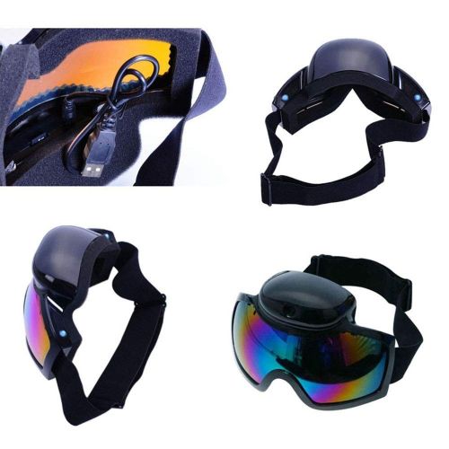  Smart product 1080P HD DVR ski Glasses, 120° Wide-Angle Shooting DV Glasses, UV400 ProtectionAnti-Fog for Men, Womens Glasses ski Goggles ZDDAB