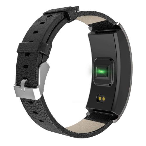  Smart watch Fitness-Tracker 2019, Smart-Armband, mit Blutsauerstoffsattigung Blutdruck-Pulsmesser Schrittzahler IP67 Wasserdichte Sportuhr/Armbanduhr, Stoppuhr - Gold, Schwarz