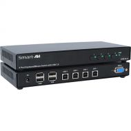 Smart-AVI SKM-04-LT-S 4-Port KM Switch with USB 2.0 Sharing